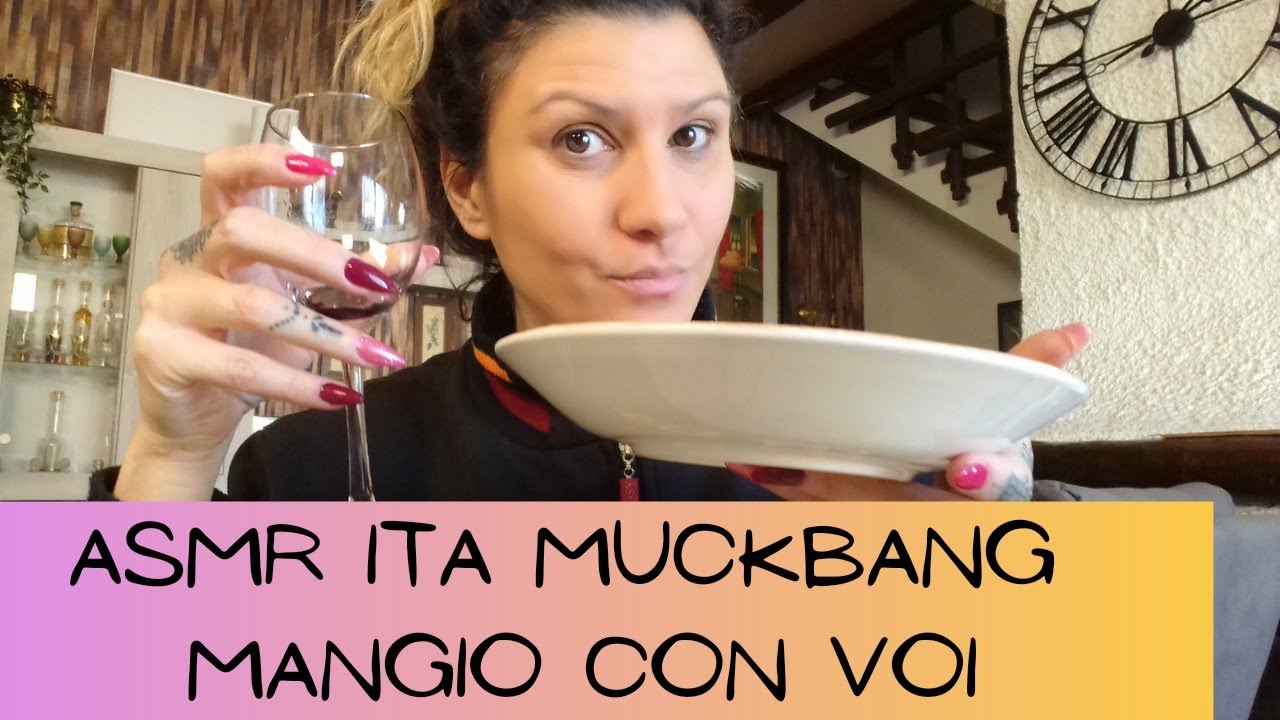 Asmr Ita // Mangio con voi // Mukbang Asmr