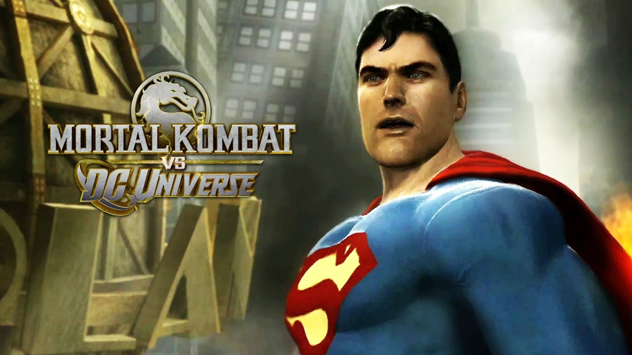 Mortal Kombat vs DC Universe - Superman Modo Arcade (4K 60 FPS)