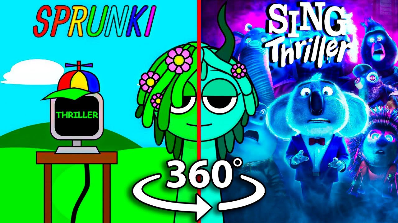 360&deg; VR Incredibox Sprunki - SING: Thriller (MOD/COVER)