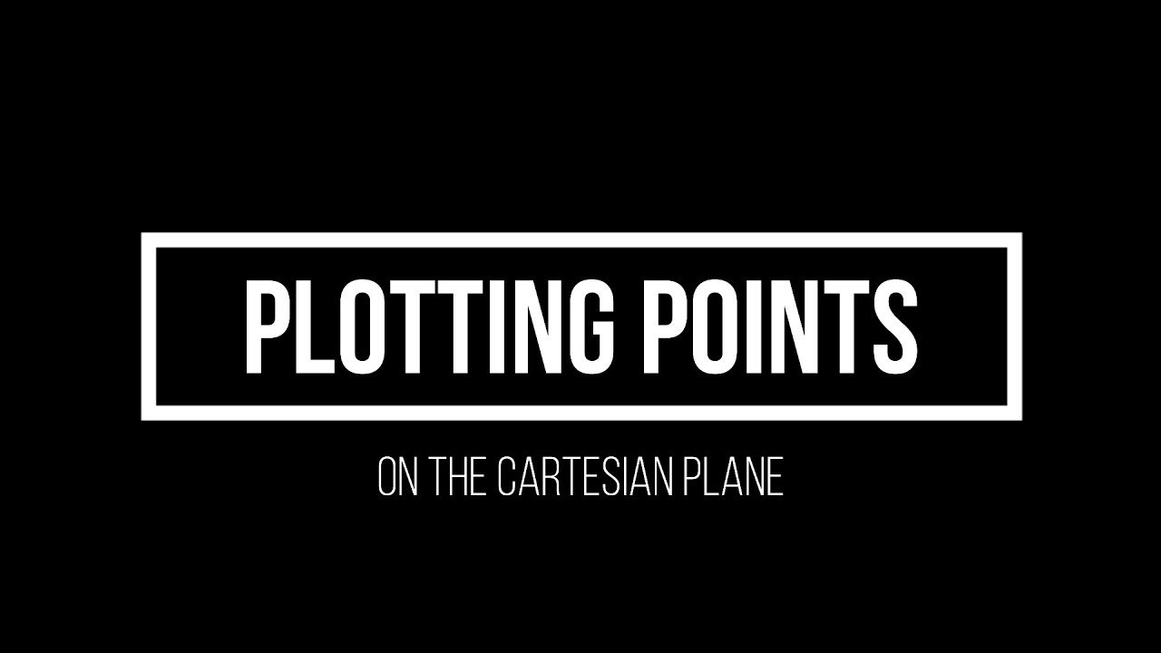 Plotting of Points on the Cartesian Plane