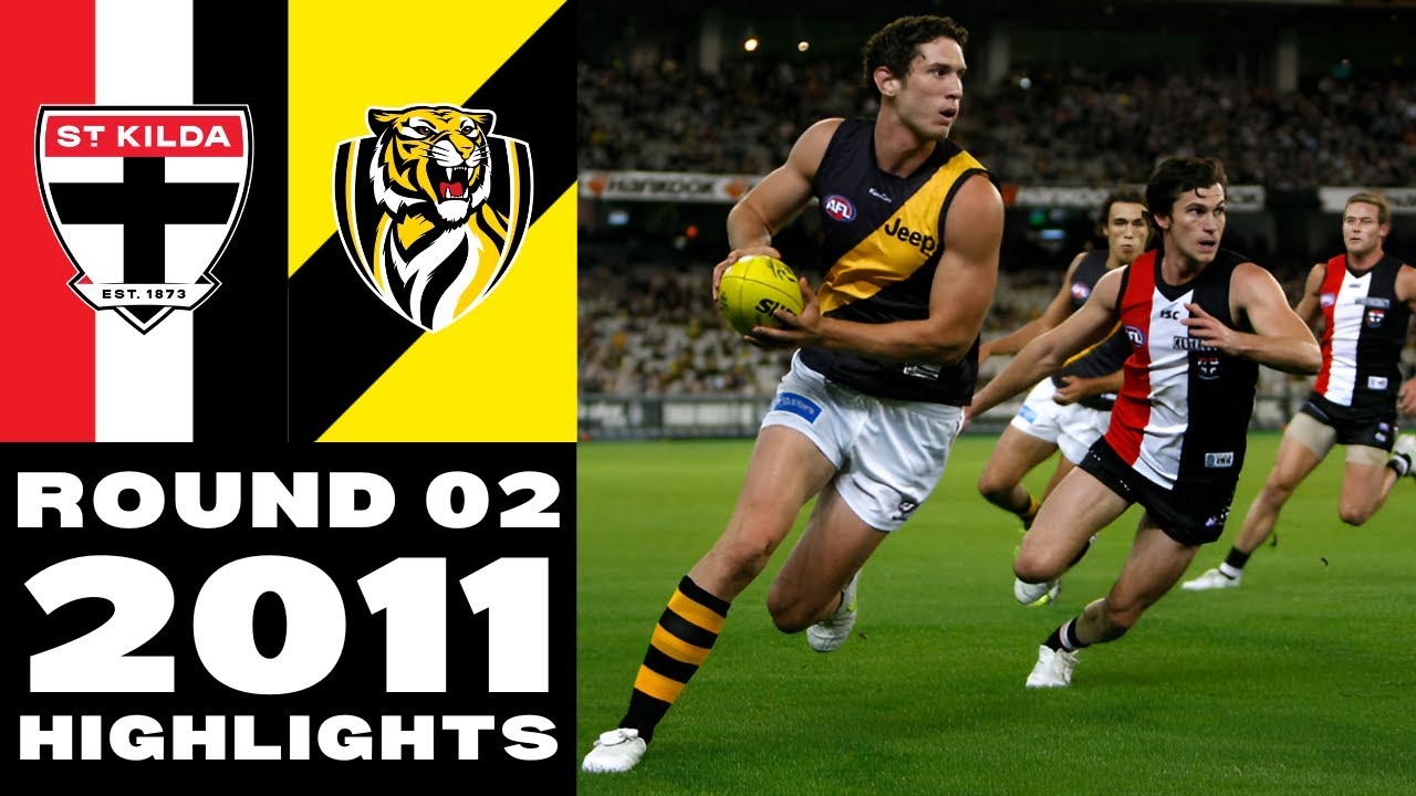 St Kilda Saints vs Richmond Tigers | Round 02, 2011 | Match Highlights