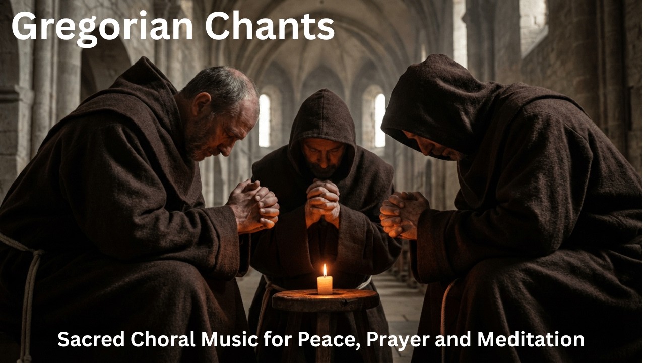 Gregorian Monk Chants - Sacred Choral Music for Peace, Prayer & Meditation