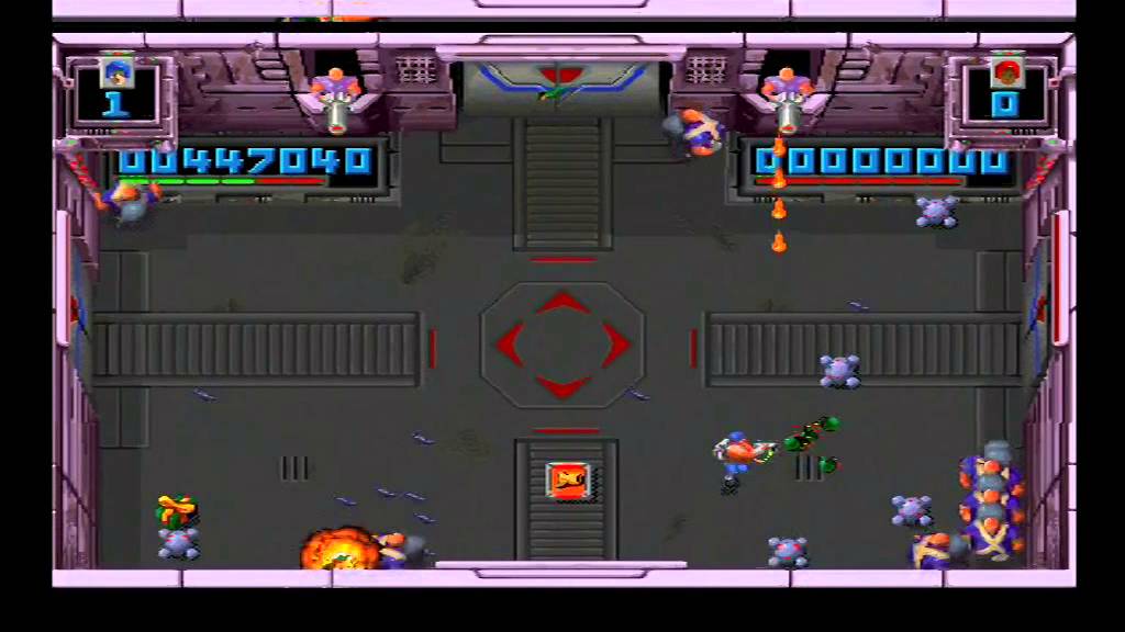 Smash TV (Playstation 1, part of the Arcade Party Pak)