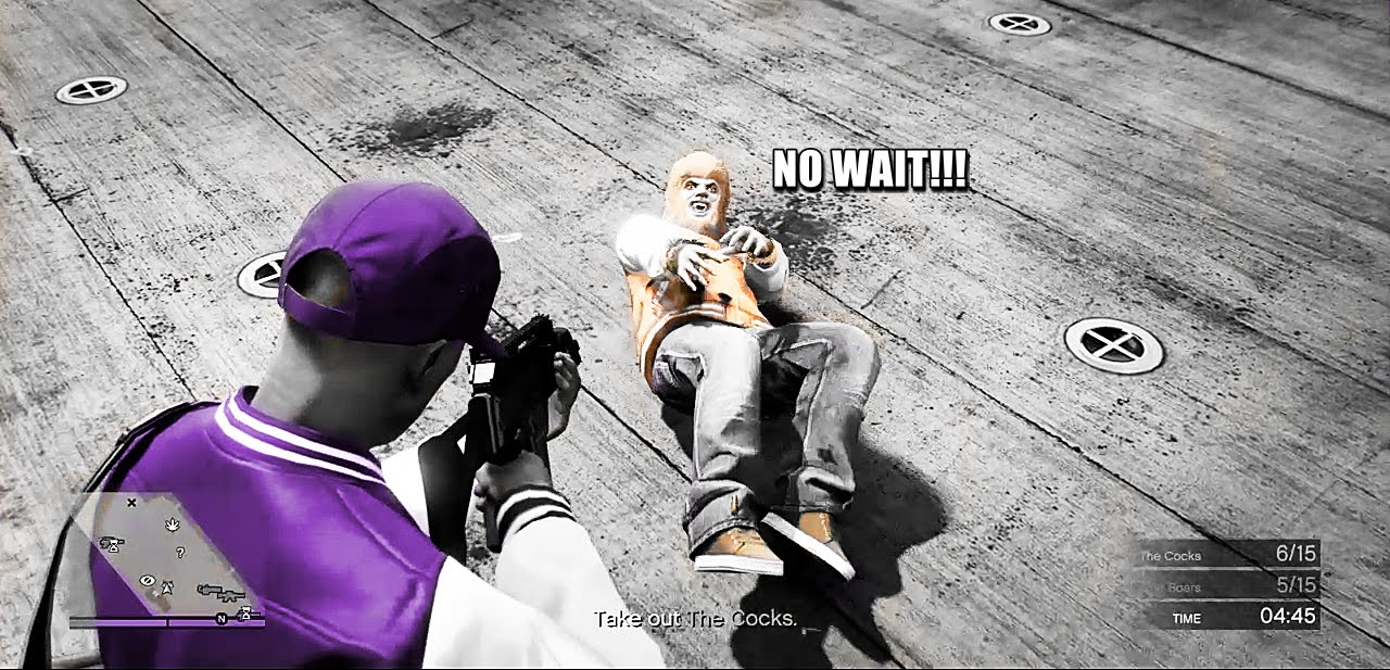 GTA V Online: Made a Guy Rage Quit in Power Play