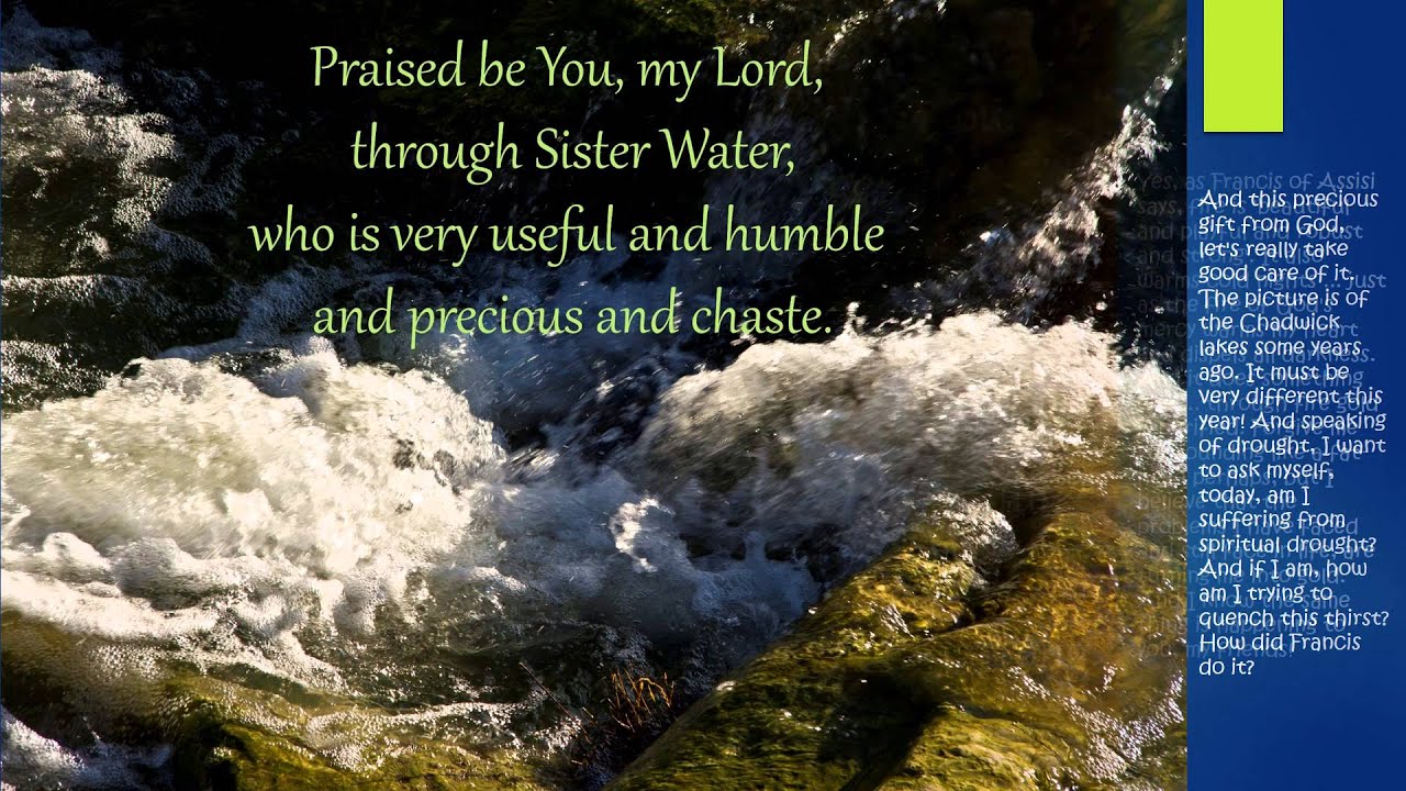 The Canticle of the Creatures  -  Francis of Assisi