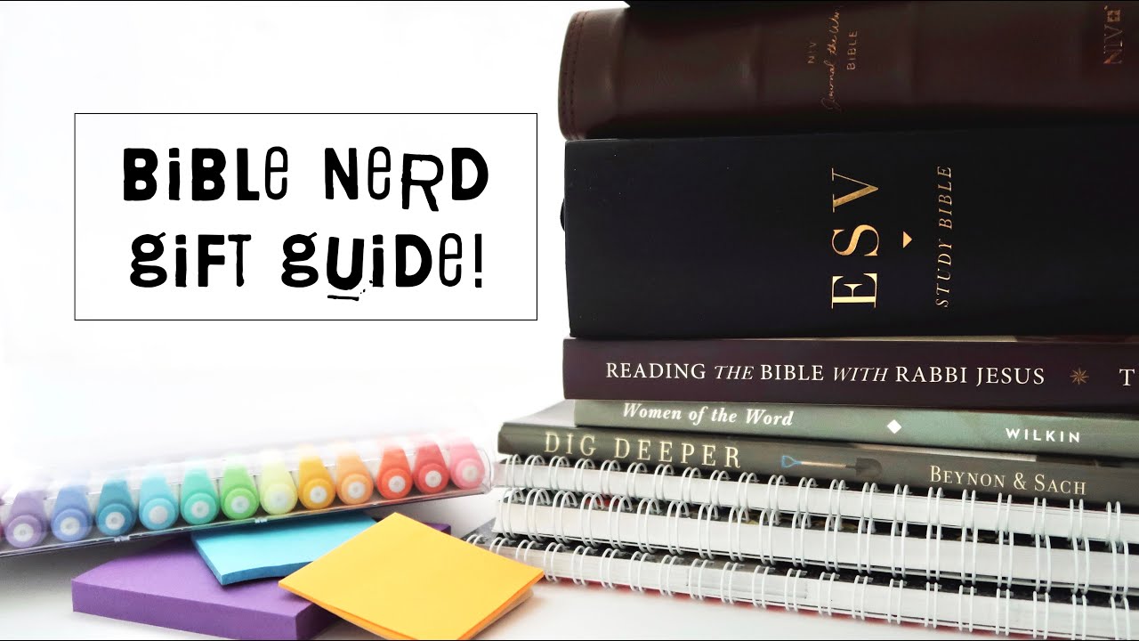 BIBLE NERD Gift Guide!!