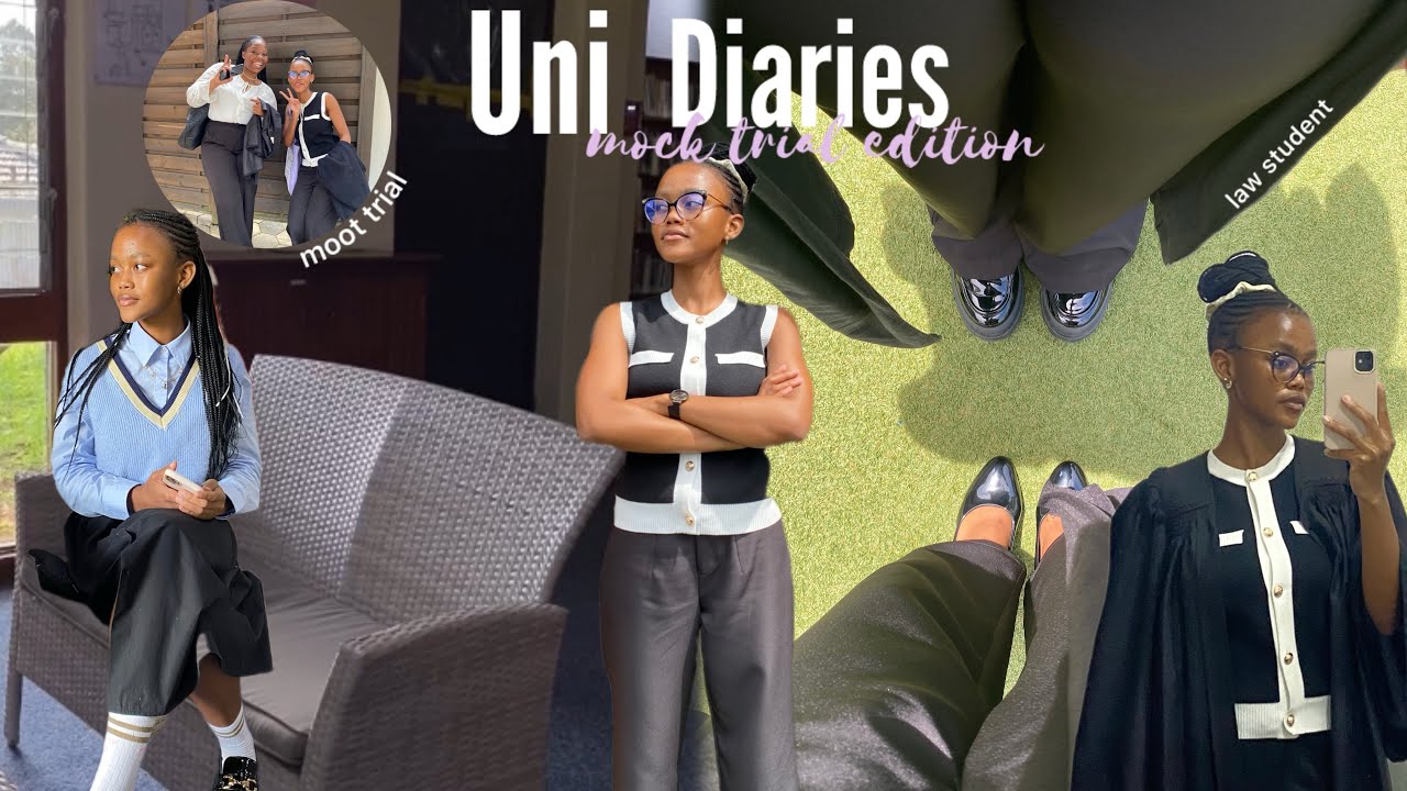 uni diaries 10 |*realistic* week in the life of a 3rd year law student : moot preps & final moot day