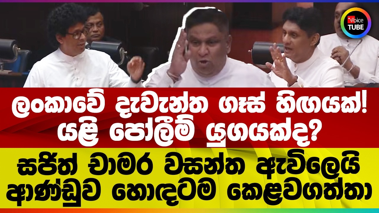 🔴 ලංකාවේ දැවැන්ත ගෑස් හිඟයක්! යළි පෝලීම් යුගයක්ද? සජිත් චාමර වසන්ත ඇවිලෙයි | ආණ්ඩුව හොඳටම කෙළවගත්තා