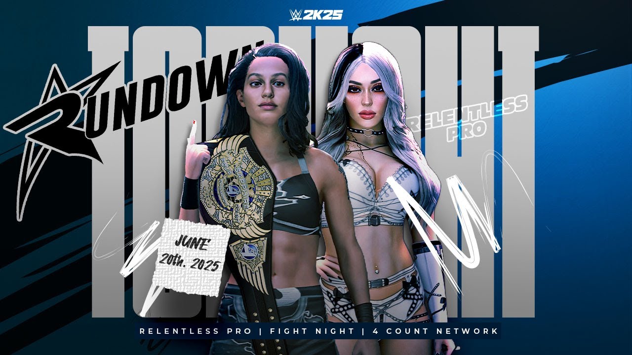 WWE 2K25: Amber Reed vs. Heather Rae - Sapphire Championship | RPRO Rundown