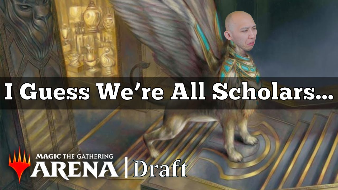 I Guess We're All Scholars... | Chromatic Cube Draft | MTG Arena