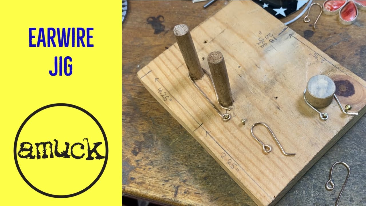 Make consistent handmade ear wires