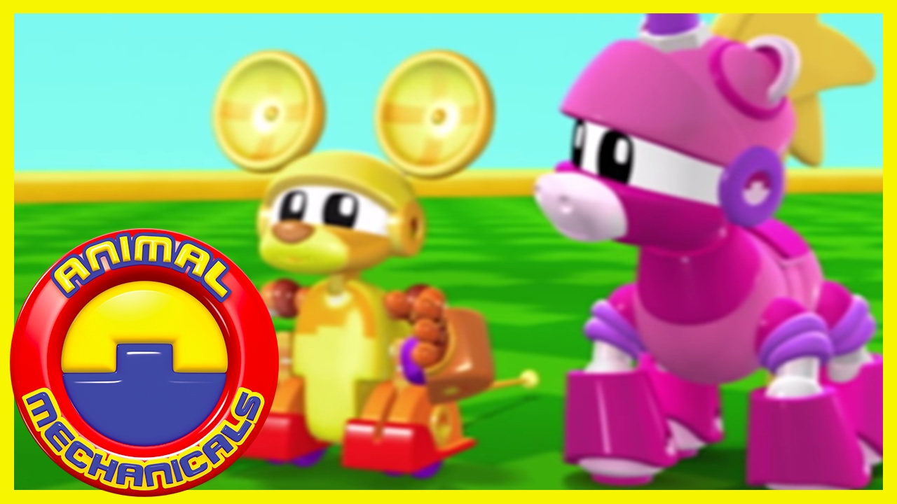 Animal Mechanicals 214 - Mechana Kanga Bounce Ball Island | HD | Full Episode | Videos For Kids