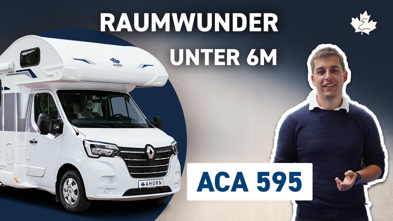Raumwunder auf unter 6 Metern, der ACA595 von Ahorn Camp