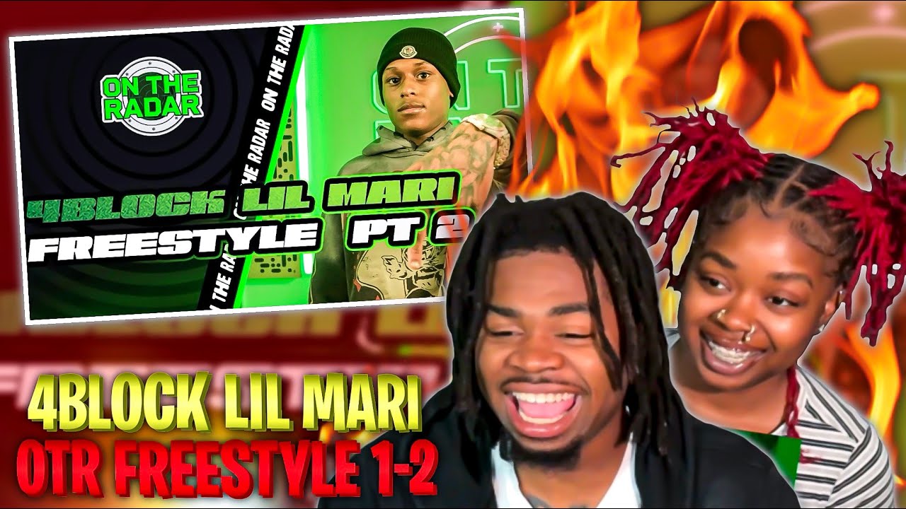 ОН ДВИЖЕЛСЯ В ДВА РАЗА СКОРОСТИ!😂🔥 Фристайл Lil Mari «On The Radar» от 4Block, части 1 и 2 | РЕАКЦИЯ