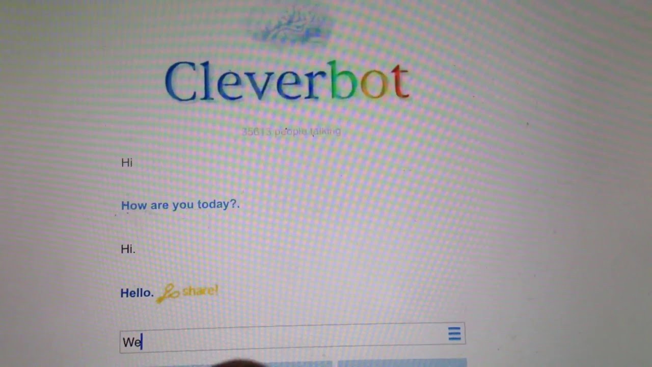 Ich rede mit dem Cleverbot