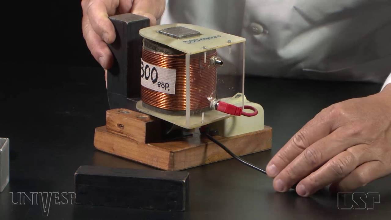 Tema 16 - Aplicações do Fenômeno da Indução | Experimento - Lei de lenz: anel saltante