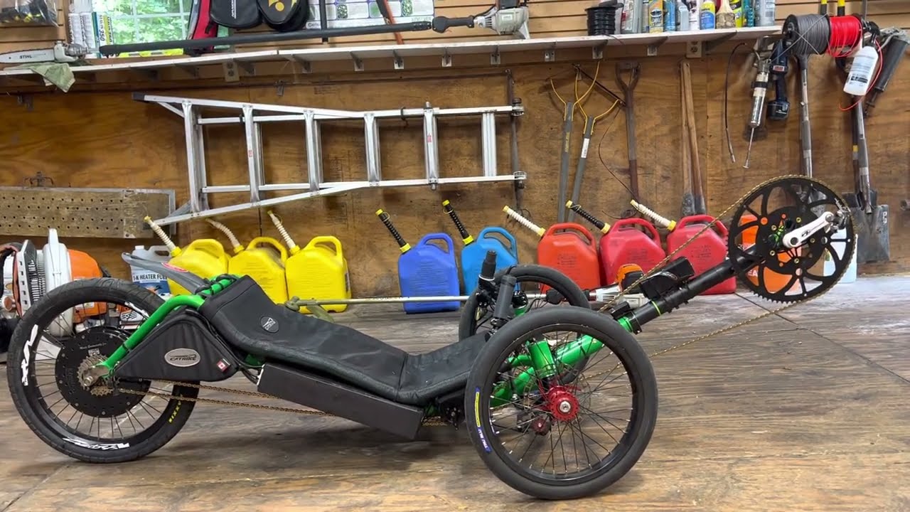 Catrike 700 Electric Trike …. 4000 Watt  …200  mile range …. 72 v….. 2022 …… Subscribe Thanks !!!
