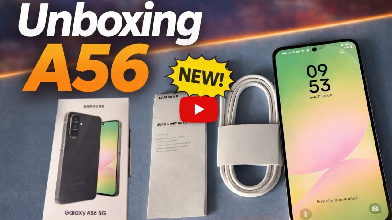 Samsung Galaxy A56 5G Unboxing 