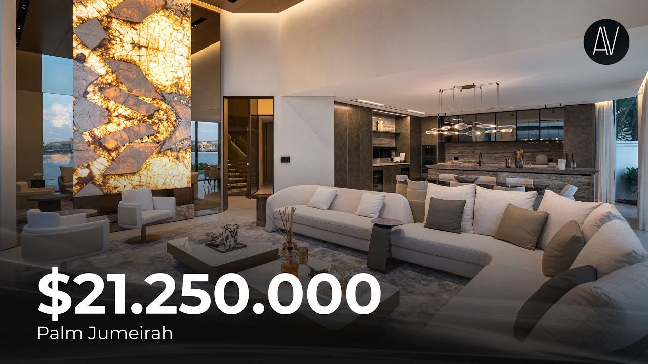 Вилла на Palm Jumeirah за $21M | 5 спален | 627 м²