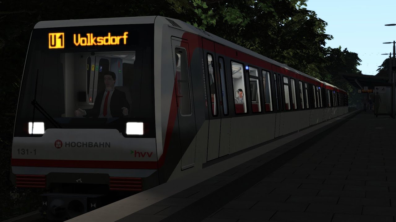 Train Simulator Classic | F&uuml;hrerstandsmitfahrt | DT4.1/2 | HHA U1 Gro&szlig;hansdorf nach Volksdorf