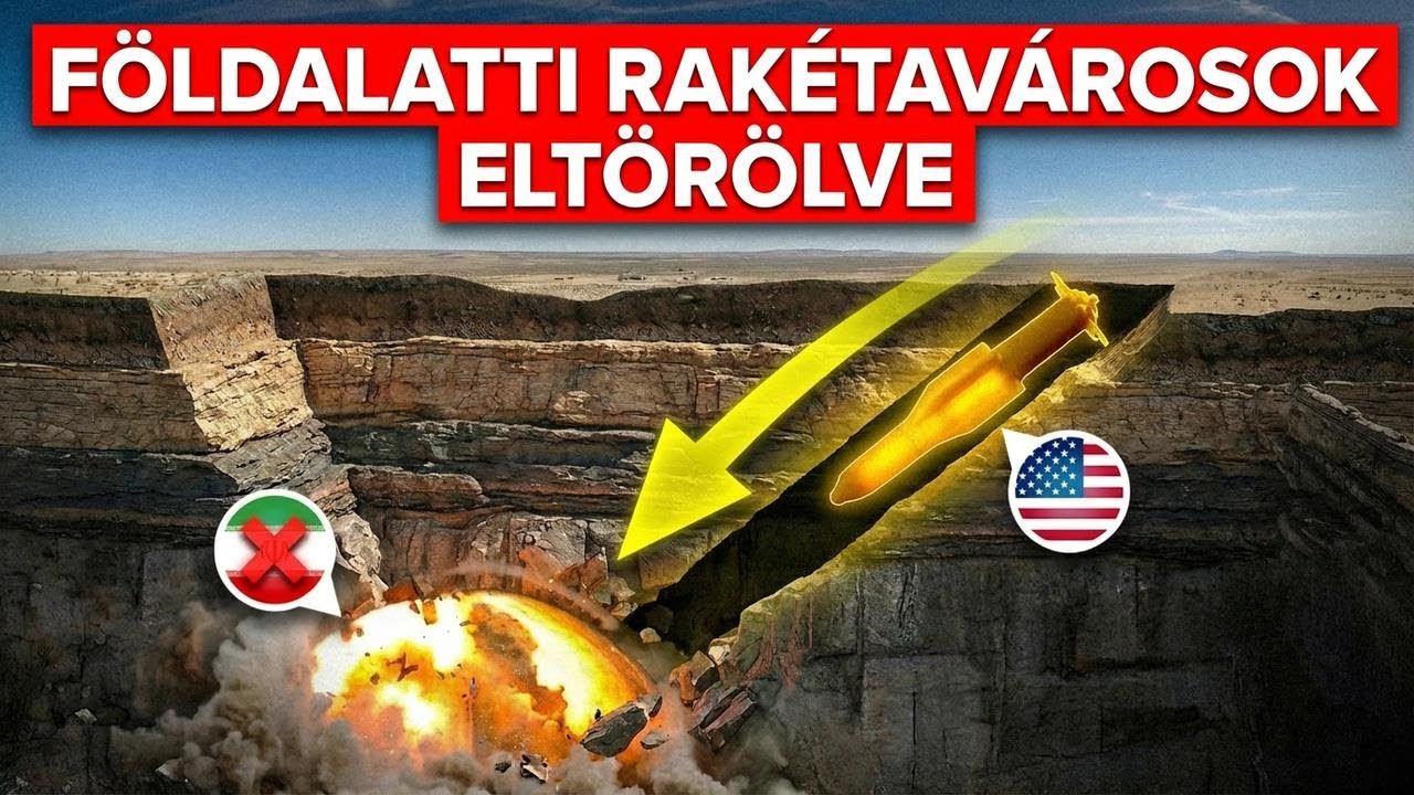 Az USA megsemmisítette Irán titkos bunkereit – Semmi sem állhatott a bunkerromboló bombák útjába!