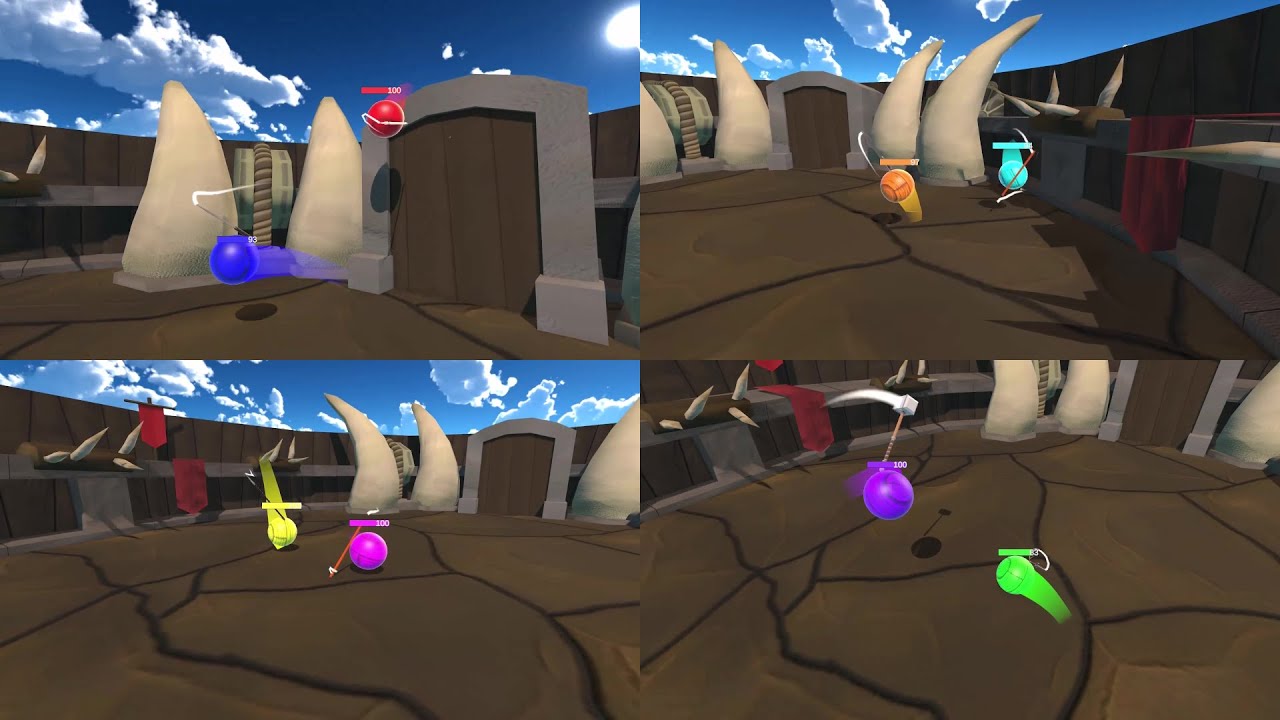 Marble Fighters - Tournament - Marble Race 3D