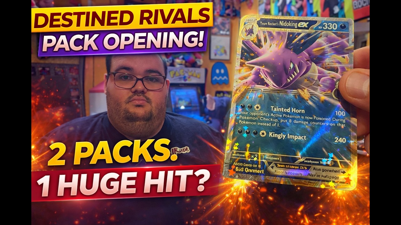 Opening 2 Destined Rivals Packs! Huge Pulls or Total Bust? | Pokémon TCG