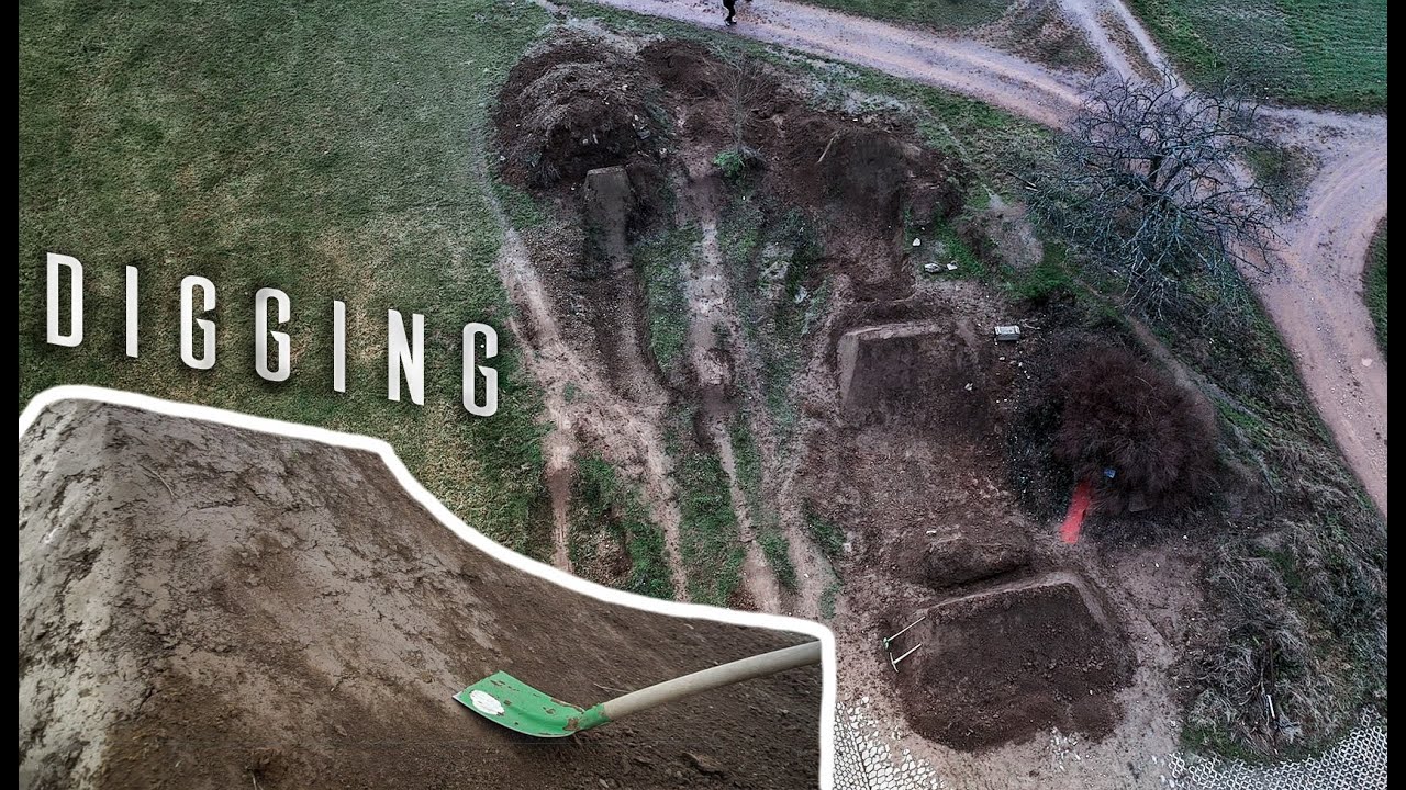 Homespot digging - Minitrails Feature shapen, double und Nosebonk Stepup| 06 - Dirtpark bauen