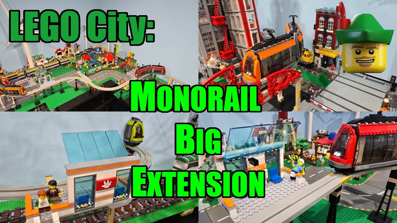 LEGO City - Major Monorail Extension 🚝🌉🏹