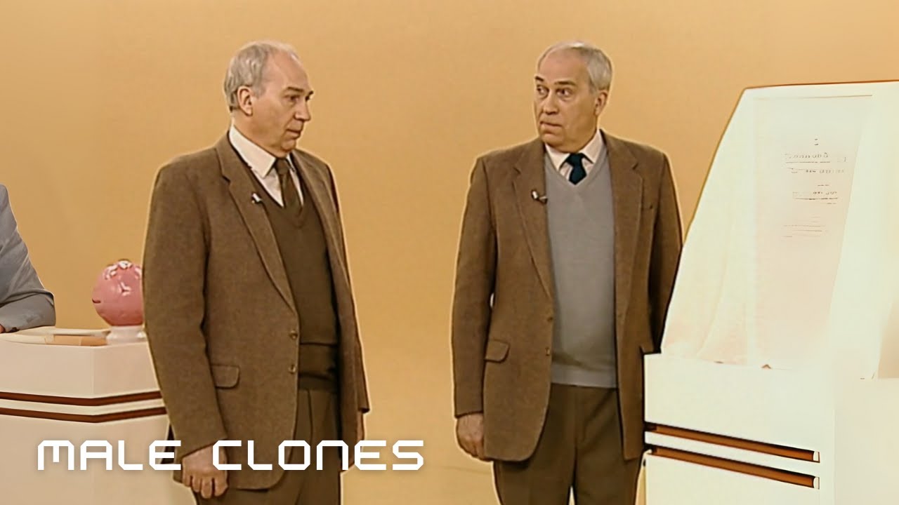 A British man with his clone | Look Around You S02 E03