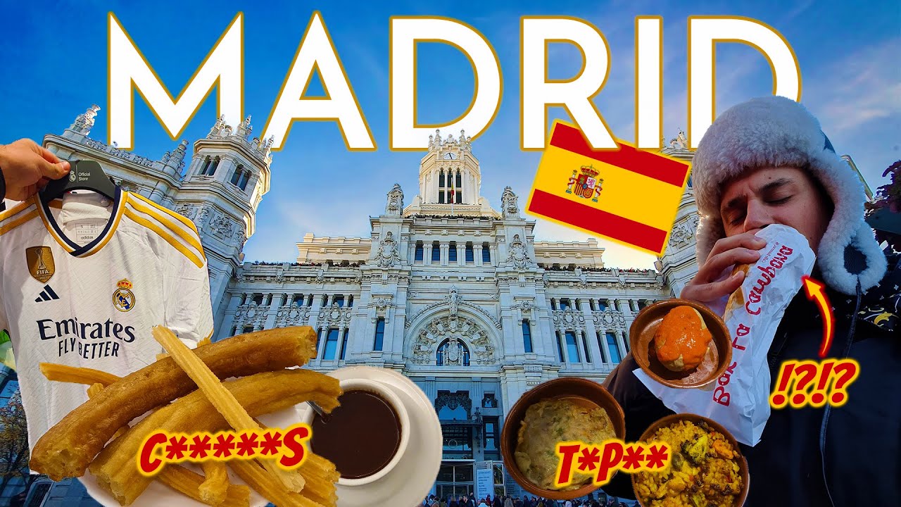 MADRID è ECONOMICA e piena di CIBO DELIZIOSO😍🇪🇸
