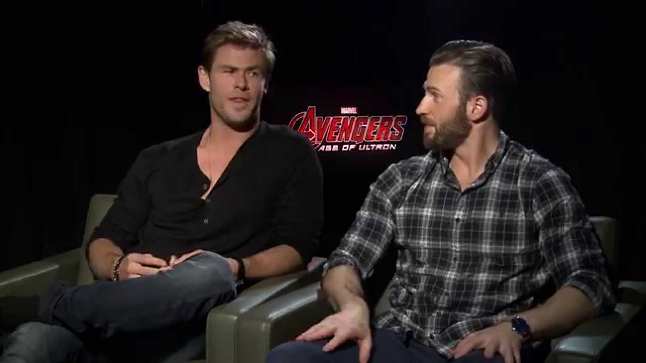 Chris Hemsworth & Chris Evans Talk Crossovers, Joss Whedon & More | Avengers 2: Age of Ultron
