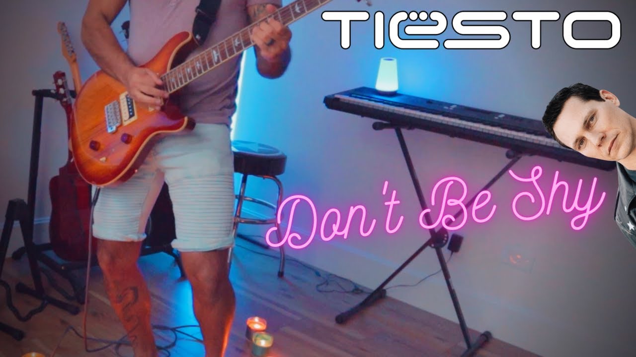 Tiësto & Karol G - Don't Be Shy (Instrumental | Electric Guitar Cover)