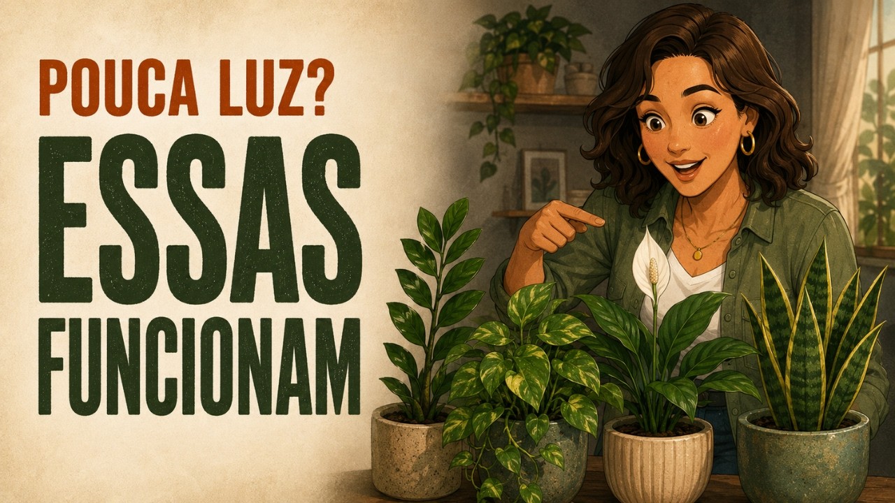 Plantas Que Vivem na Sombra e Crescem Lindas Dentro de Casa
