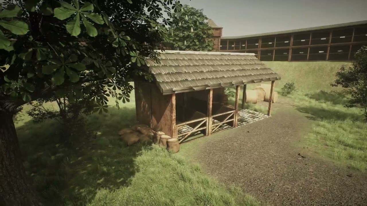 3D - реконструкція давньоруського дитинця (городища) у м.Володимир (XII-XIII ст.)