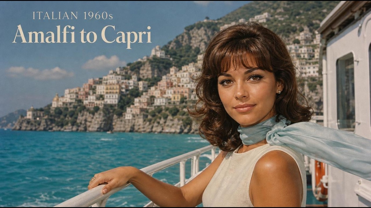 A Coastal Love Story: Amalfi to Capri 💕 Italian Love Songs 1960s | Vintage Romance &bull; La Dolce Vita