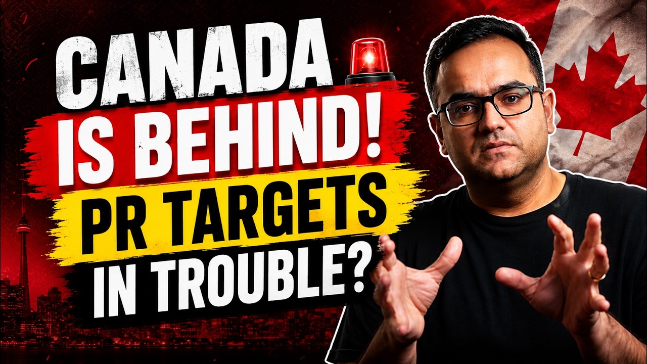 Canada could Miss PR TARGETS for 2026 - Canada Immigration News Latest IRCC Updates, Canada Vlogs