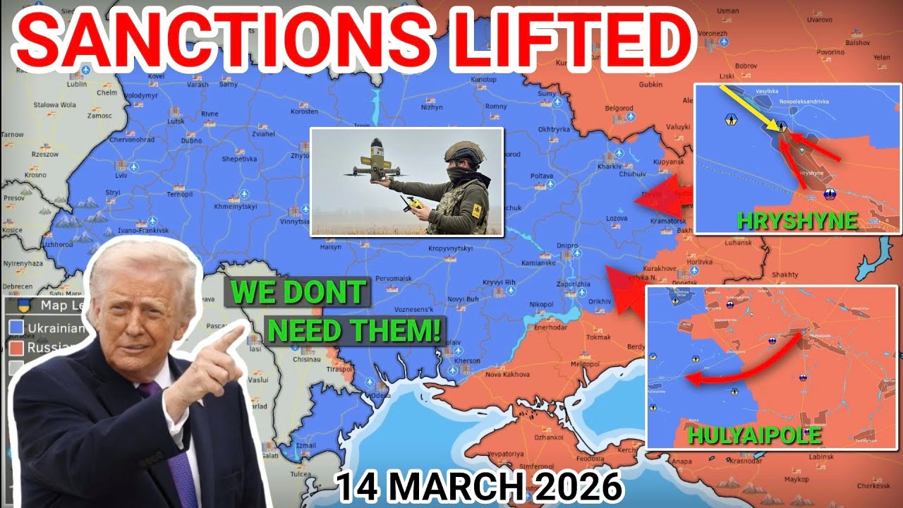 Russia Gets Sanctions Relief | Trump Says He Doesn’t Need Ukrainian Help [14 March 2026]