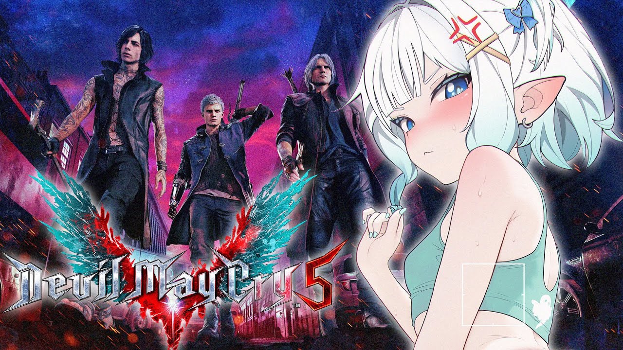 【DEVIL MAY CRY 5 pt3】don't talk to me or my sons again!!【Maid Mint Fantôme】