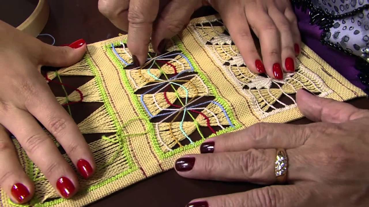 Bordado com Bainha Aberta por Bete Alves - 09/10/2013 - Mulher.com - P2/2