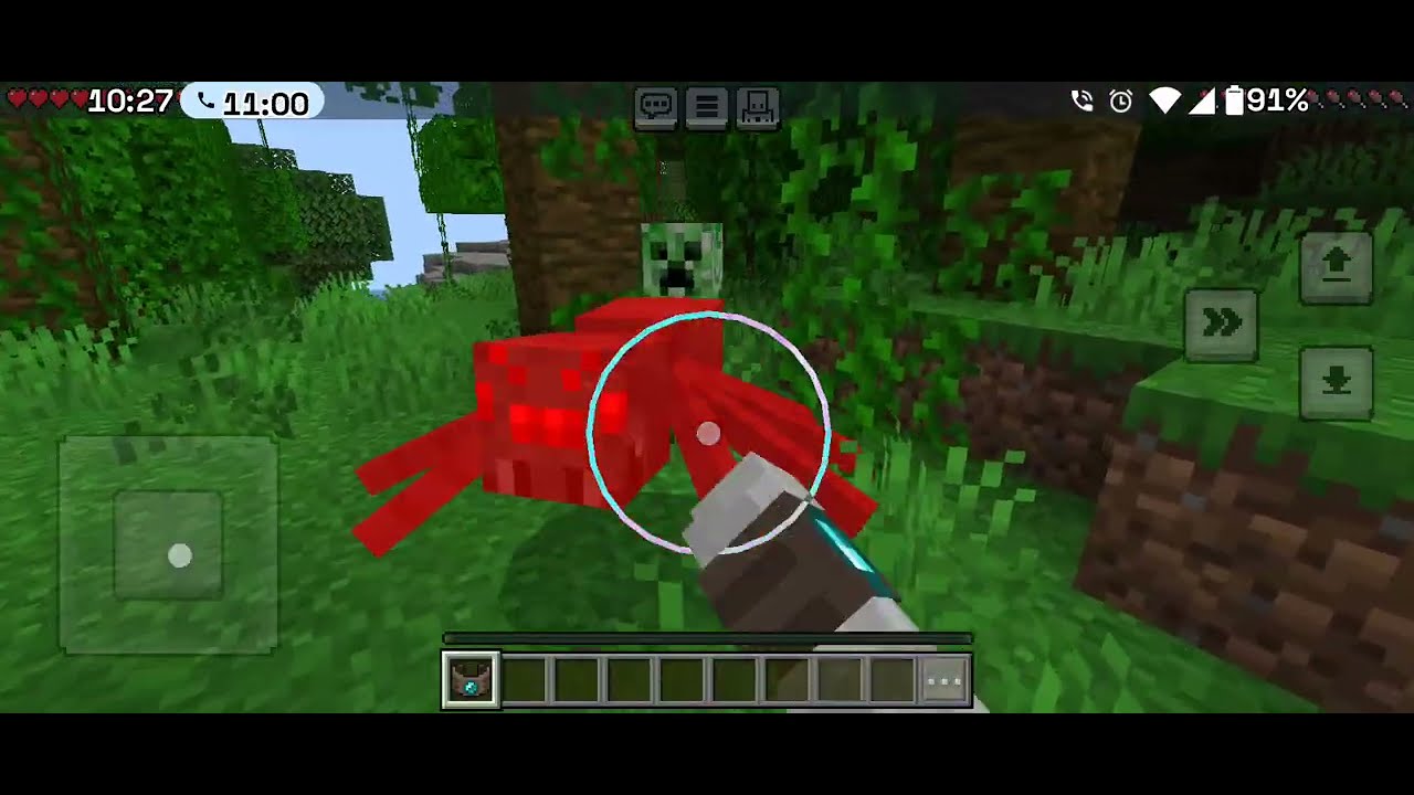 Suffering as a Spider in Minecraft Education Edition