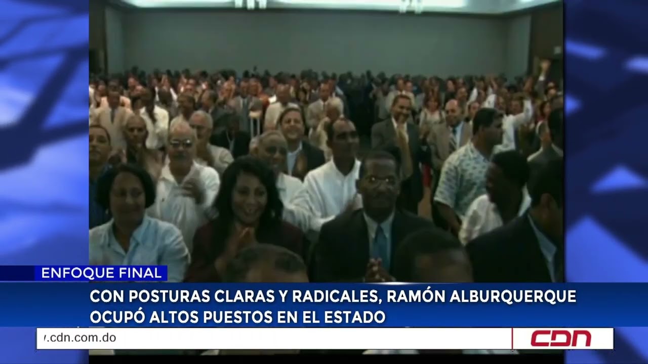 Con posturas claras y radicales, Ramón Alburquerque ocupó altos puestos en el Estado