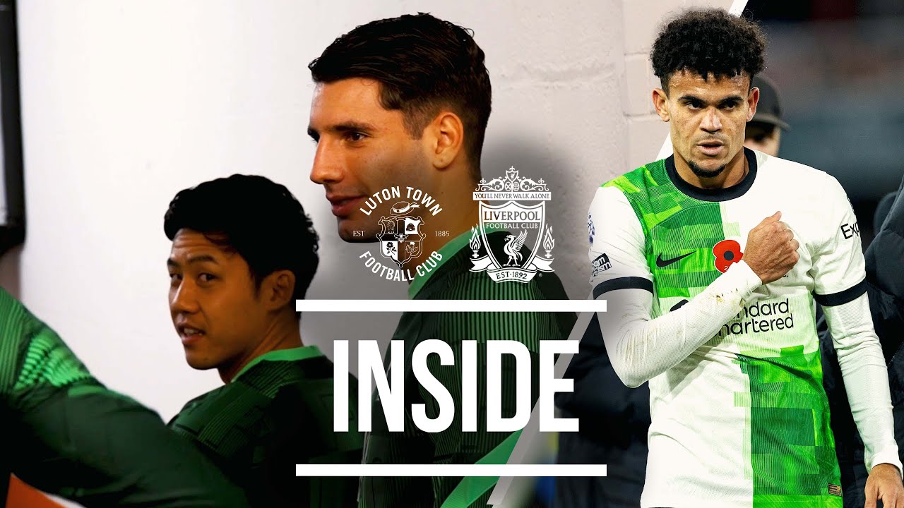 INSIDE: Best behind the scenes view from Kenilworth Road! Luton Town 1-1 Liverpool