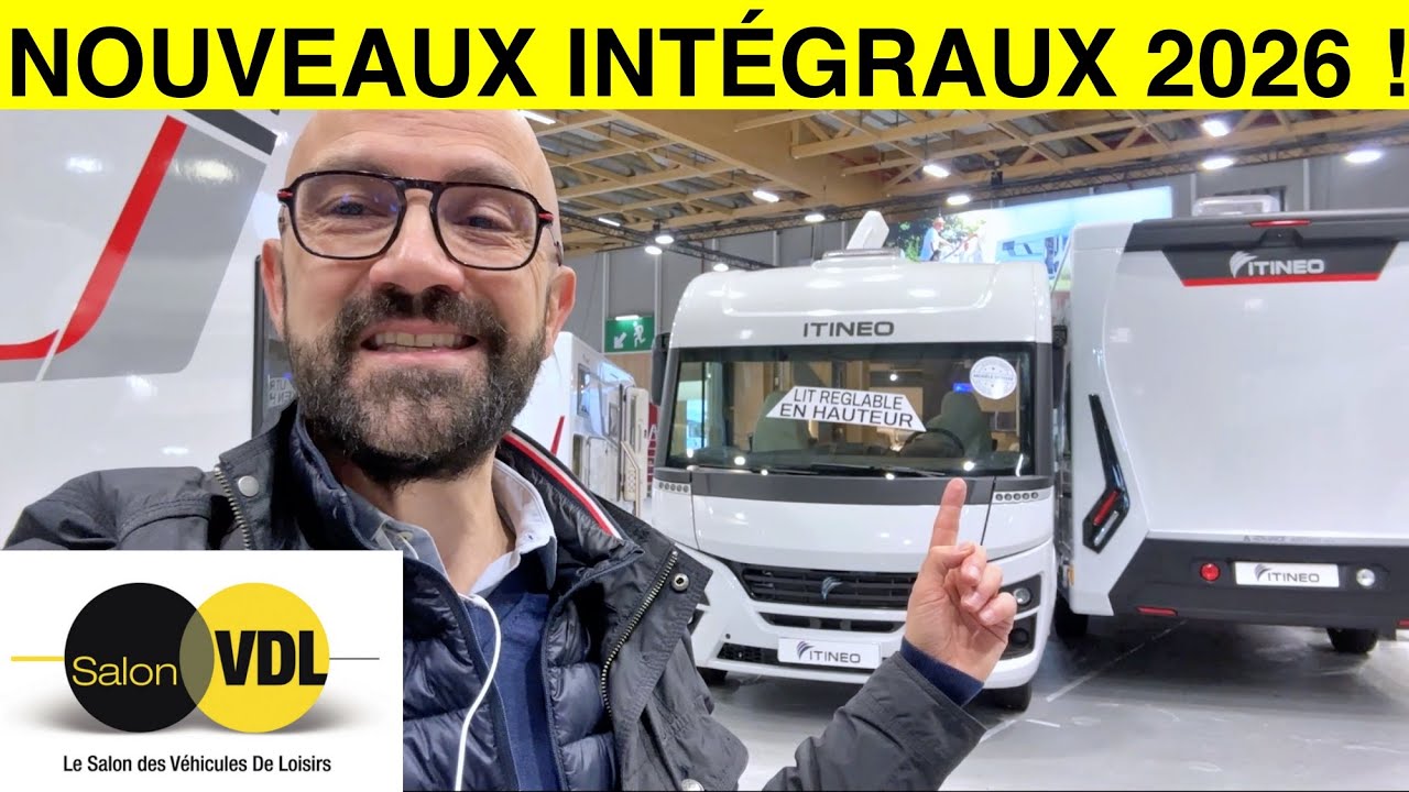 Camping-cars intégraux : les nouveautés 2026 à voir au salon VDL du Bourget 2025 !