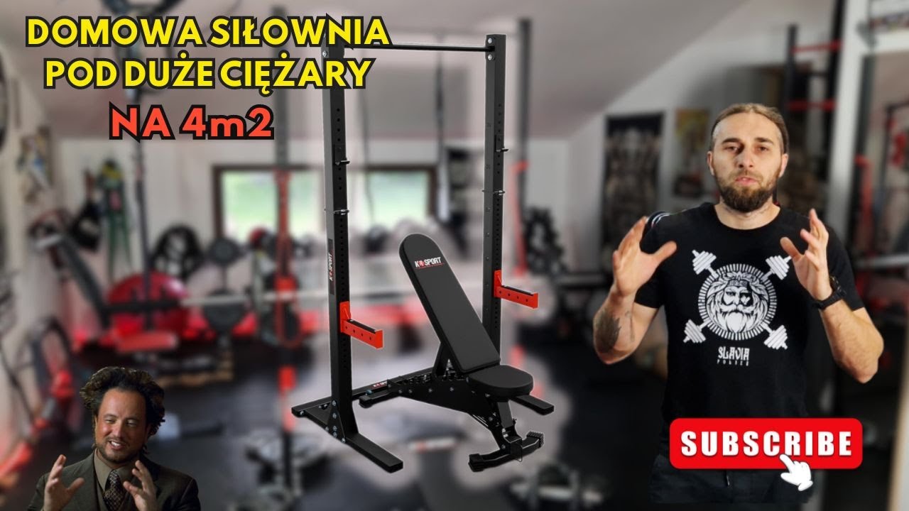Jak Zbudować Efektywną Siłownię w Domu na 4m² - Idealna dla Ciężkich Treningów!