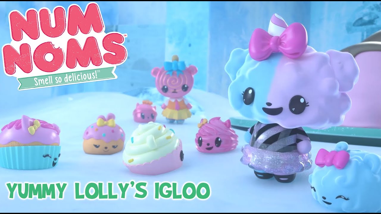 Num Nom | Yummy Lolly's Igloo  | Snackables Cartoon Webisode | Season 4 Episode 7