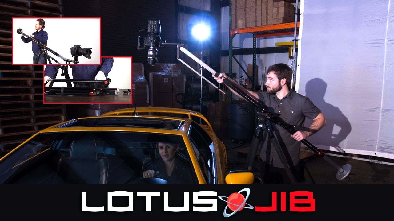 Digital Juice Lotus Jib - DSLR & Small Camera Jib Crane for Smooth, Steady Photography Shots