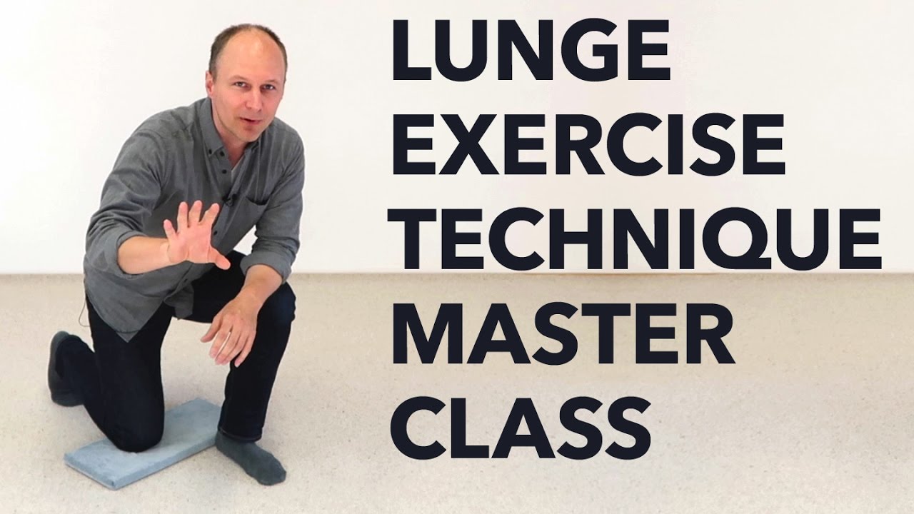 Lunge exercise master class | Improve how to rise from kneeling