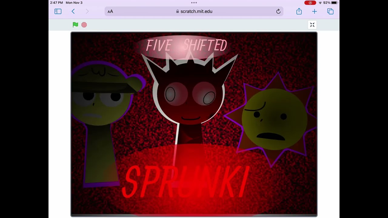 [a tunnel to a hellfire or hellish world] Sprunki 5-shifted) mix
