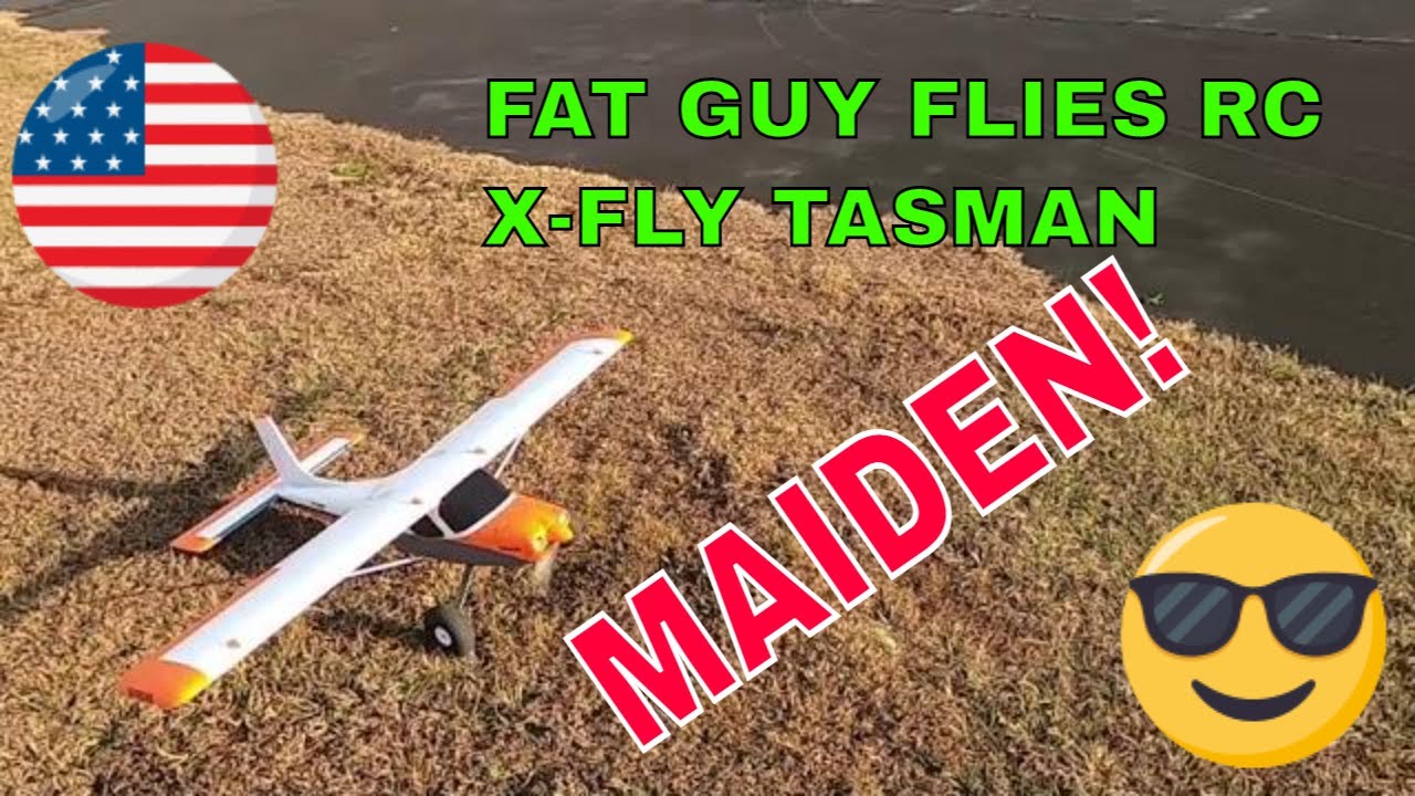 Maiden of the X-Fly Tasman от Fat Guy Flies Rc